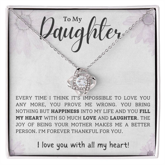 Love Knot Necklace daughter