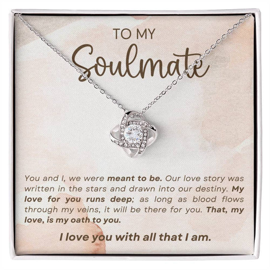 Love Knot Necklace ~ Soulmate