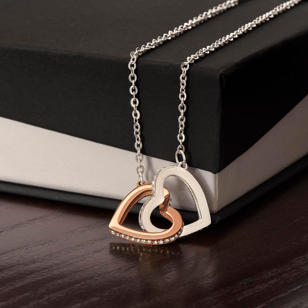 My Un-Biological Sister Double Heart Necklace! Give your Best friend a gift she will always treasure! Personalized