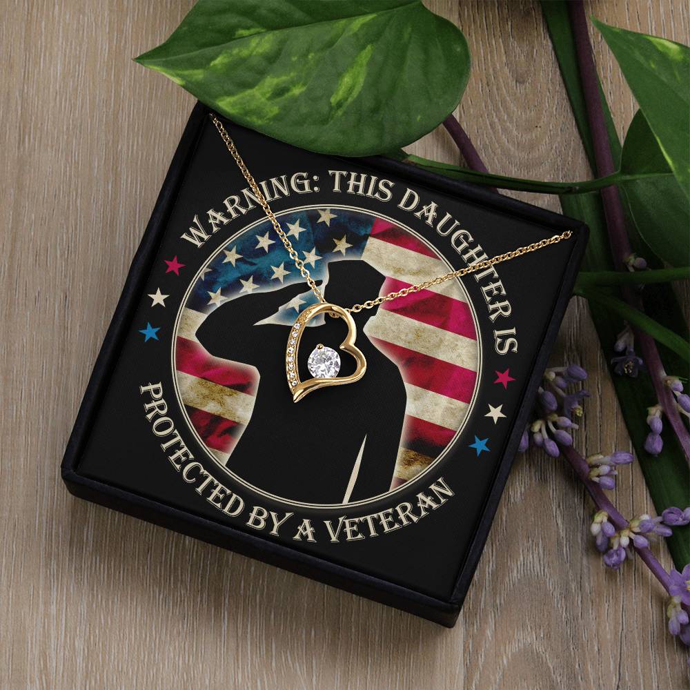 protected-by-veteran-round Forever Love Necklace